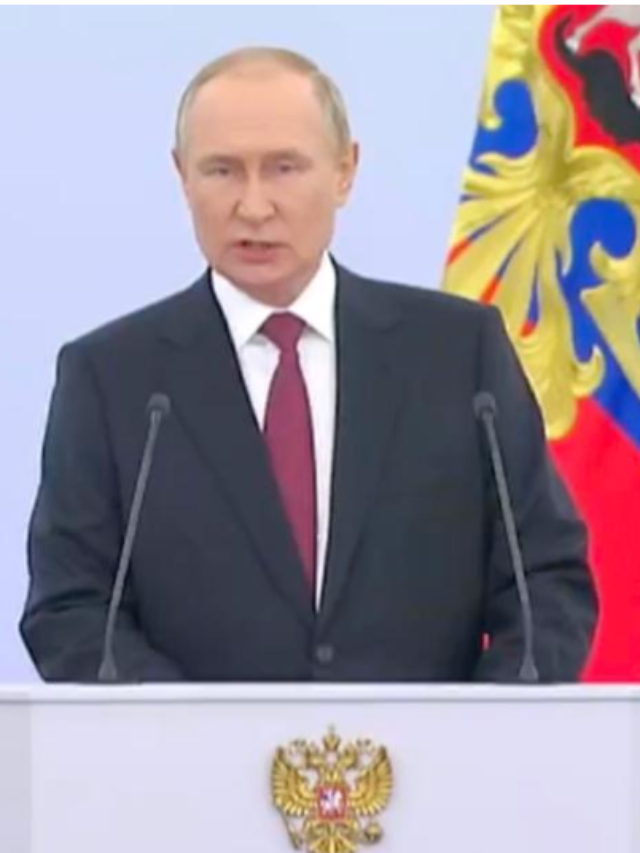 In violation of international law, Putin declares the annexation of certain regions of Ukraine